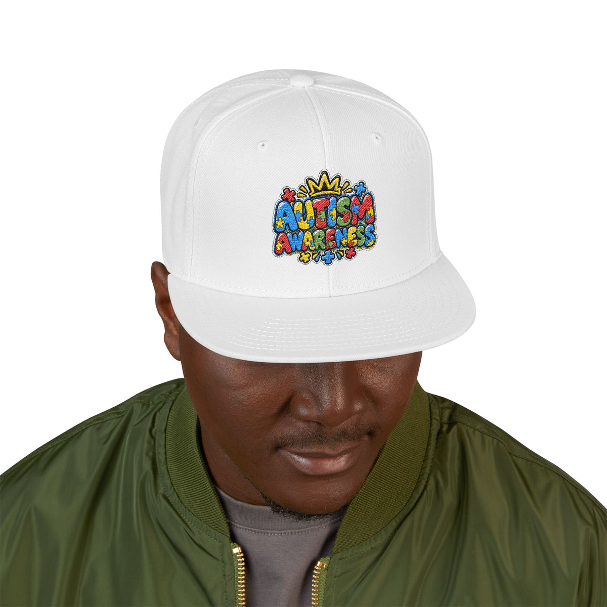 Sensibilisation à l'autisme - Casquette snapback