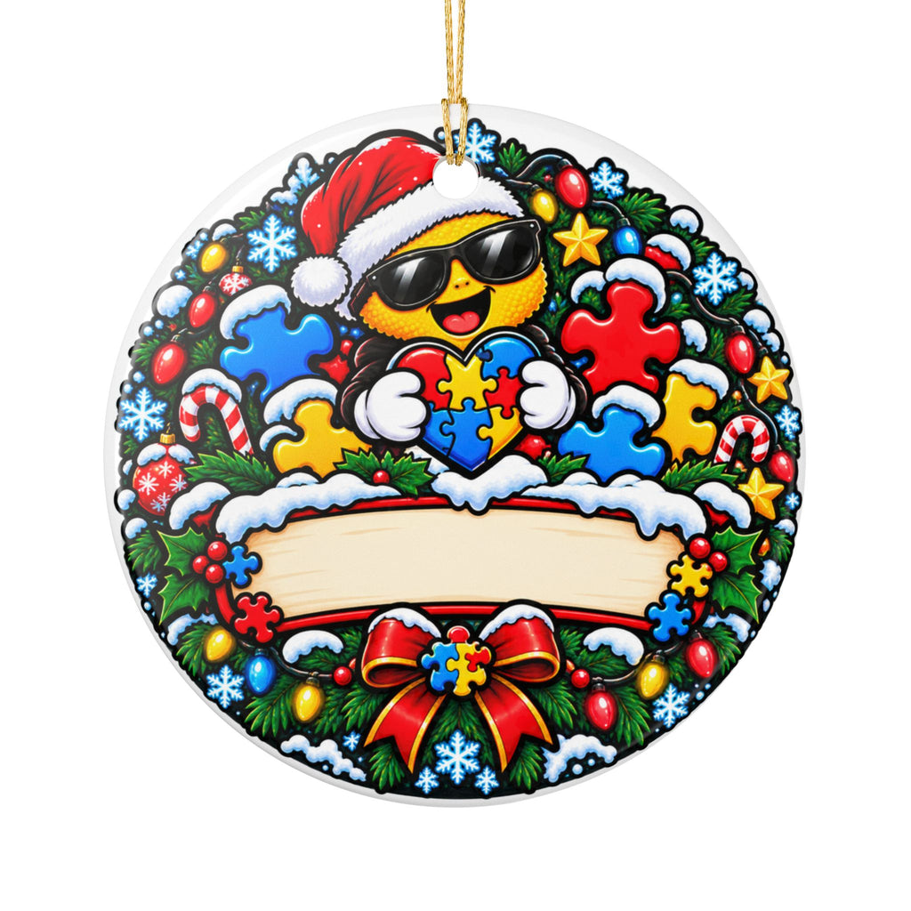 MYN -Customizable Autism Awareness Ornament 💙♾️