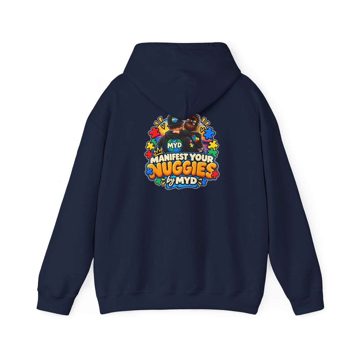 Manifestez vos Nuggies - Sweat à capuche - Papa de fille