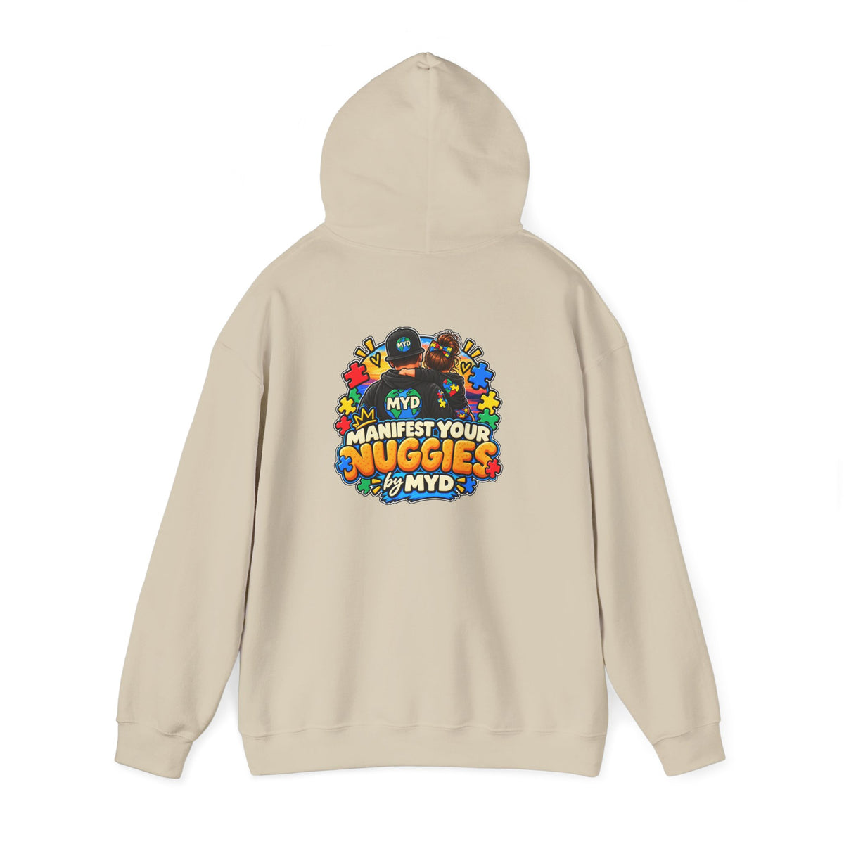 Manifestez vos Nuggies - Sweat à capuche - Papa de fille