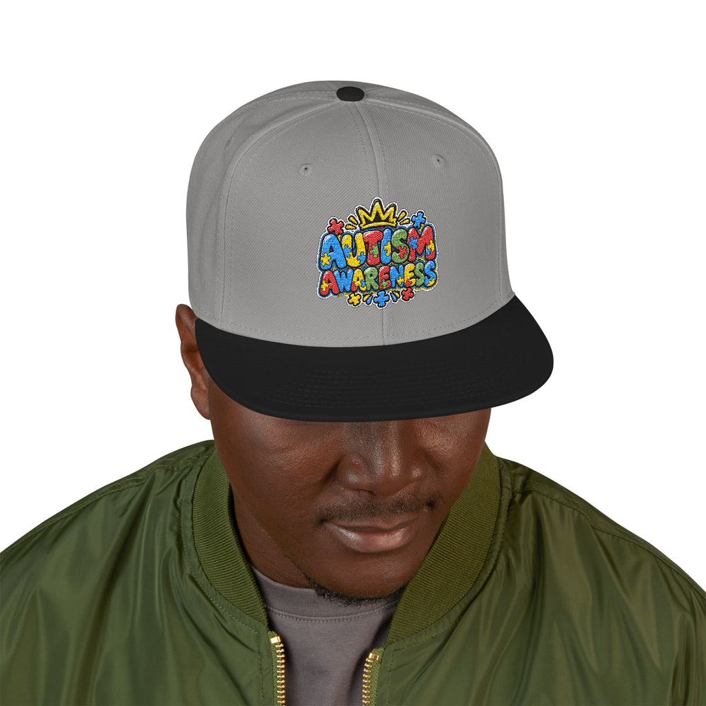 Sensibilisation à l'autisme - Casquette snapback