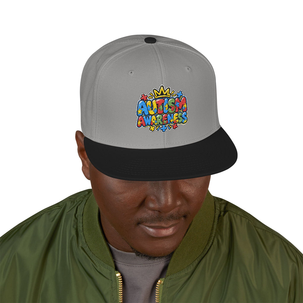 Sensibilisation à l'autisme - Casquette snapback