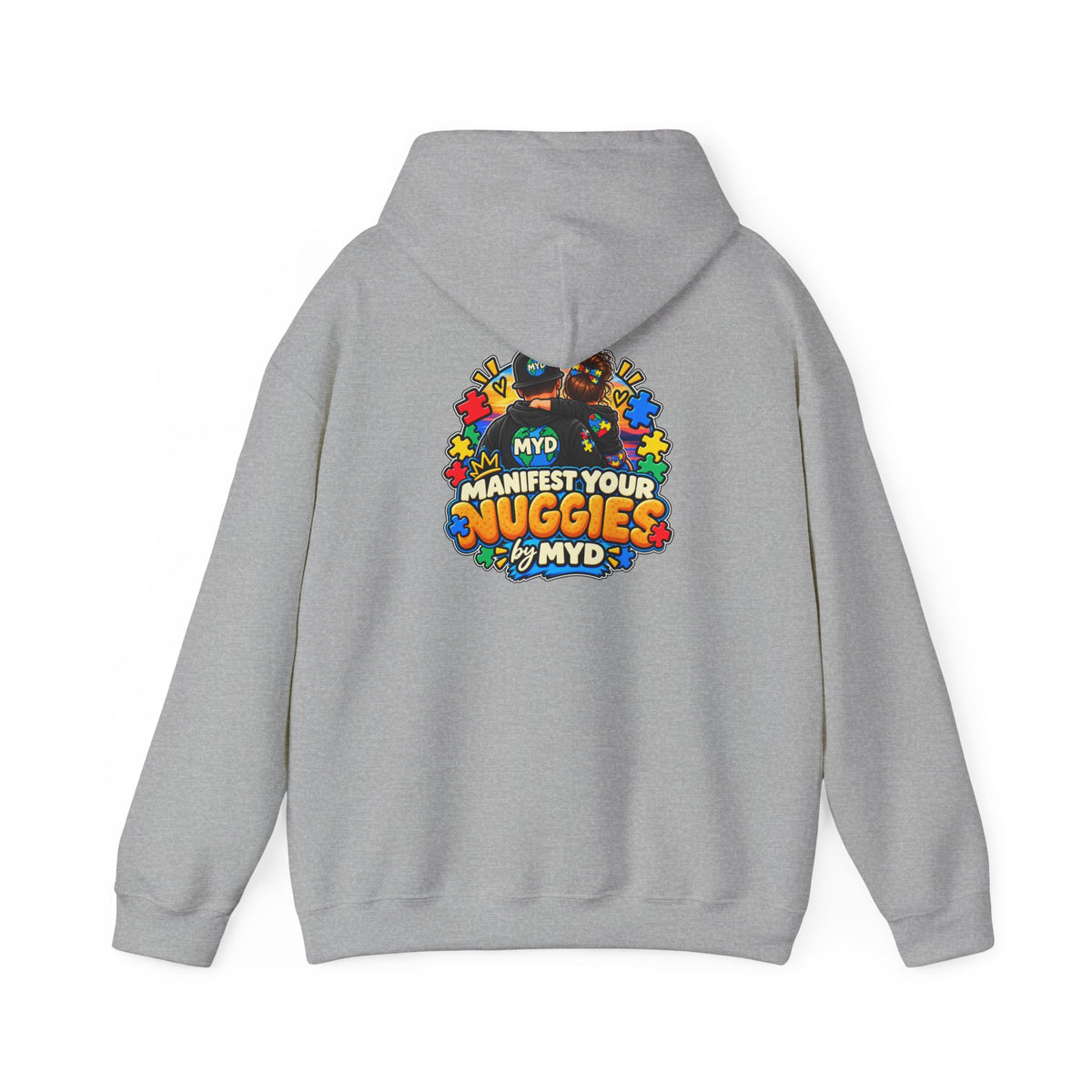Manifestez vos Nuggies - Sweat à capuche - Papa de fille