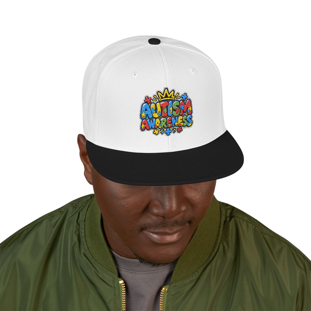 Sensibilisation à l'autisme - Casquette snapback