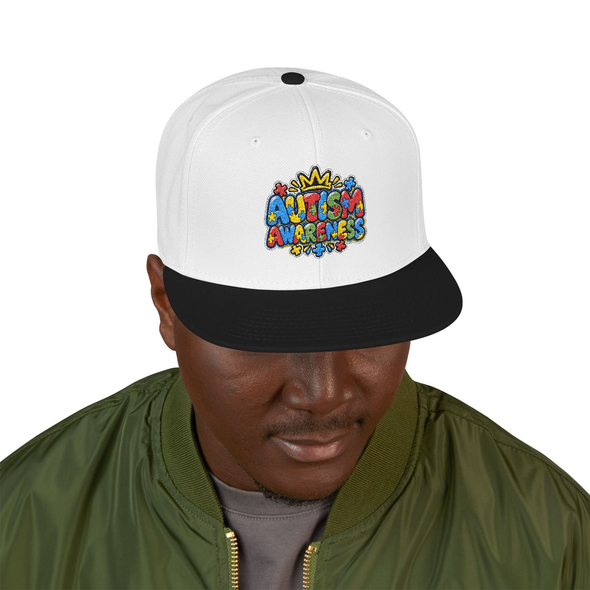 Sensibilisation à l'autisme - Casquette snapback