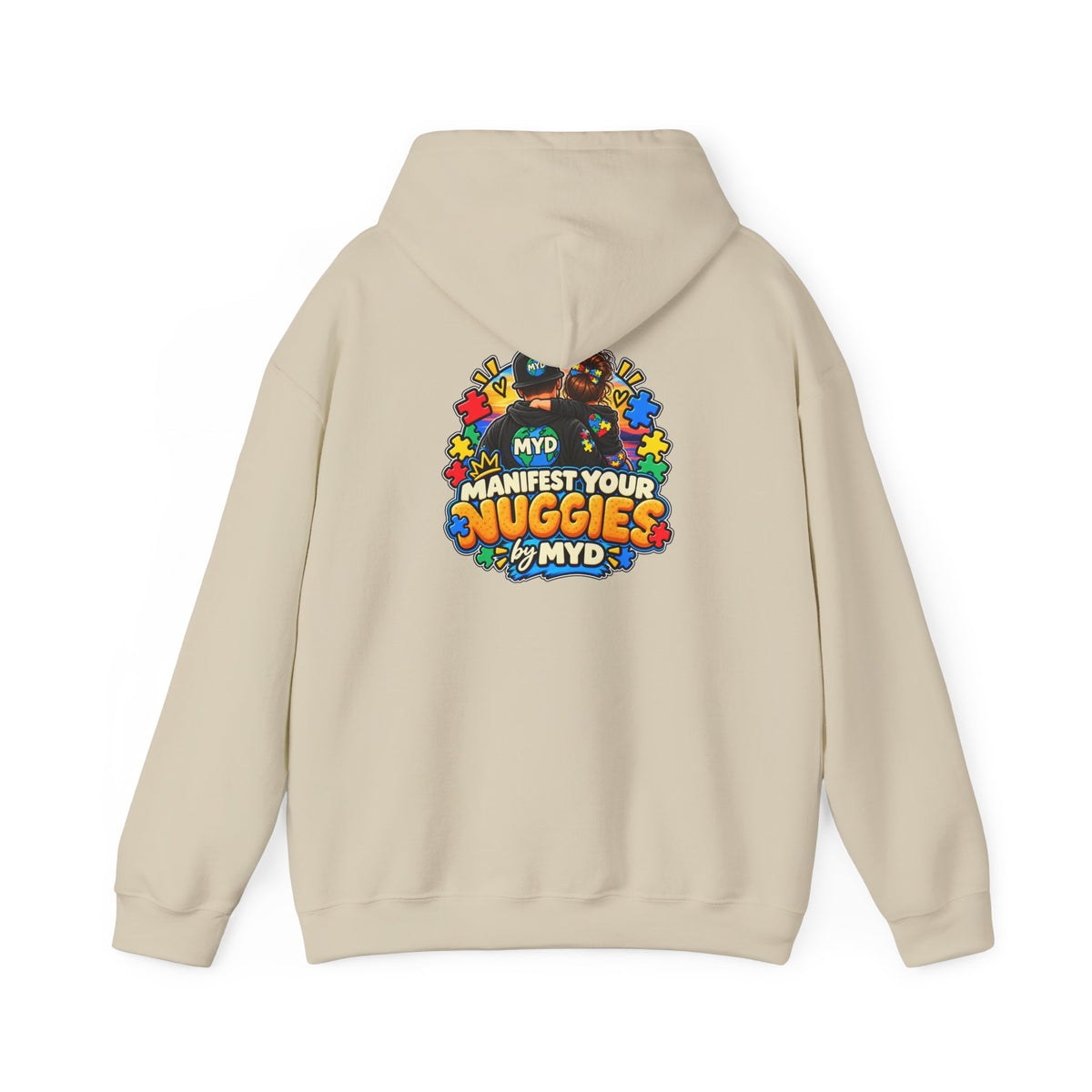 Manifestez vos Nuggies - Sweat à capuche - Papa de fille