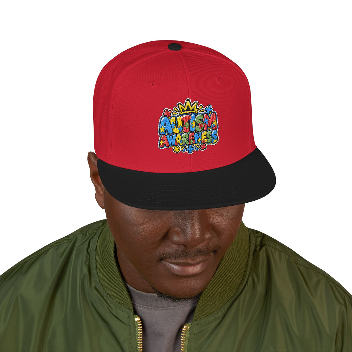 Sensibilisation à l'autisme - Casquette snapback