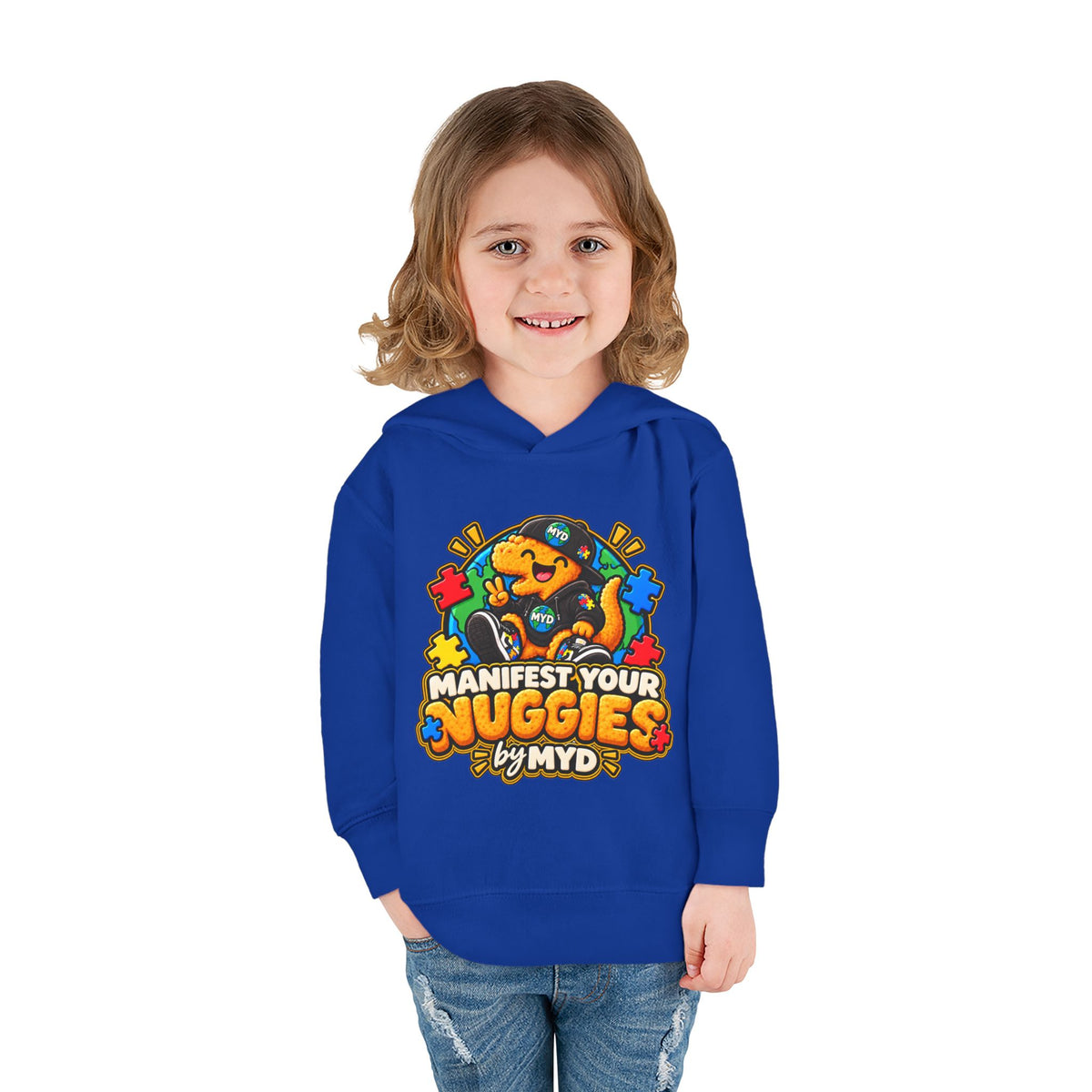 Manifest Your Nuggies - Toddler Hoodie