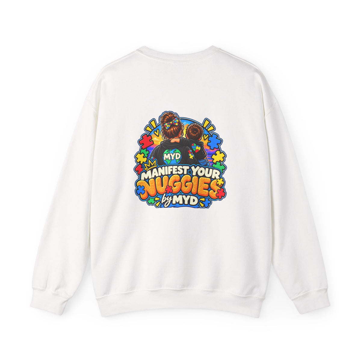 Manifest Your Nuggies - Sweatshirt - Boy Mom