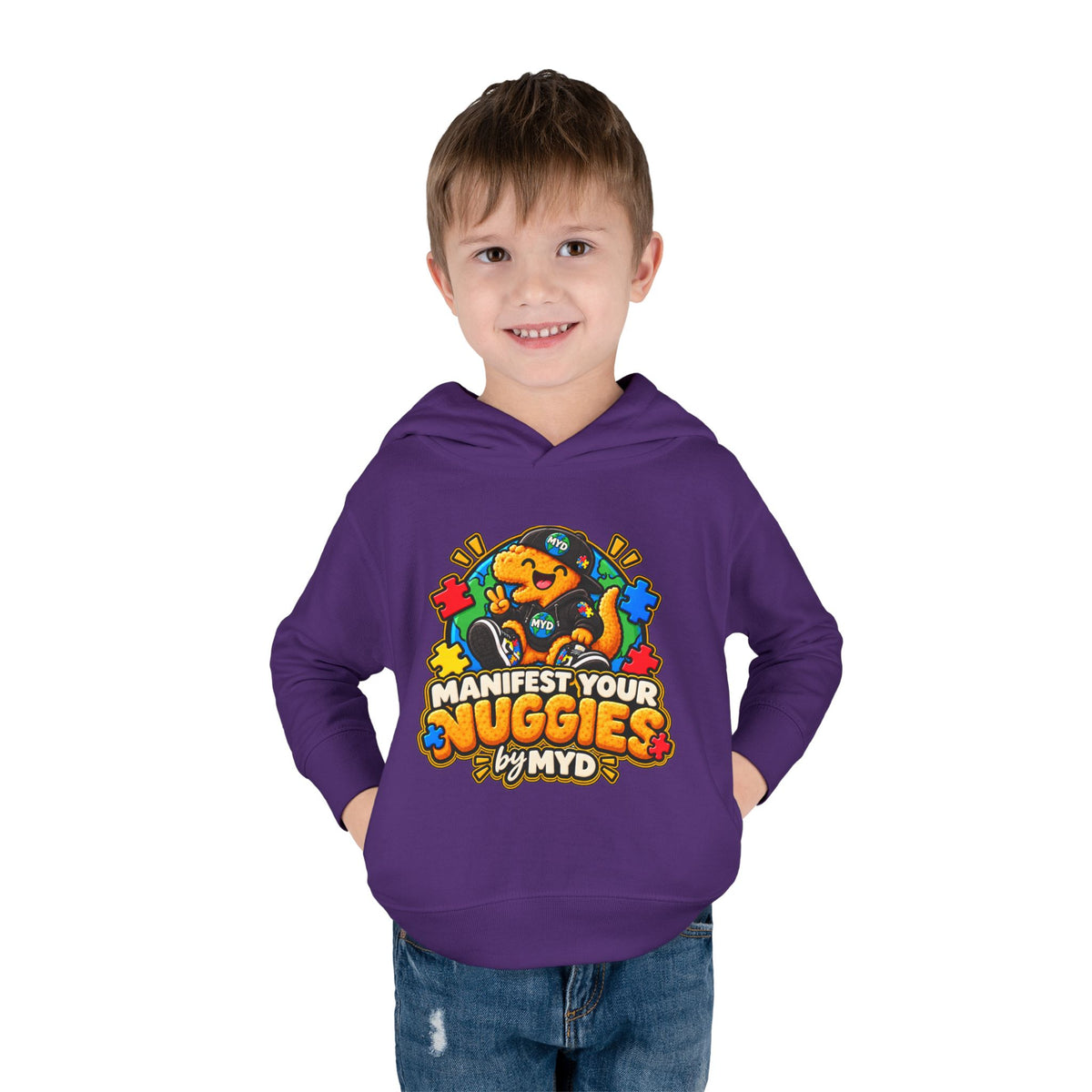 Manifest Your Nuggies - Toddler Hoodie