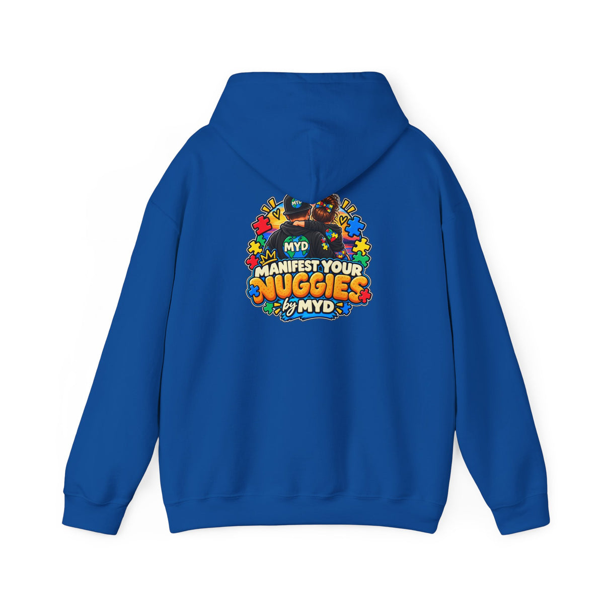 Manifestez vos Nuggies - Sweat à capuche - Papa de fille