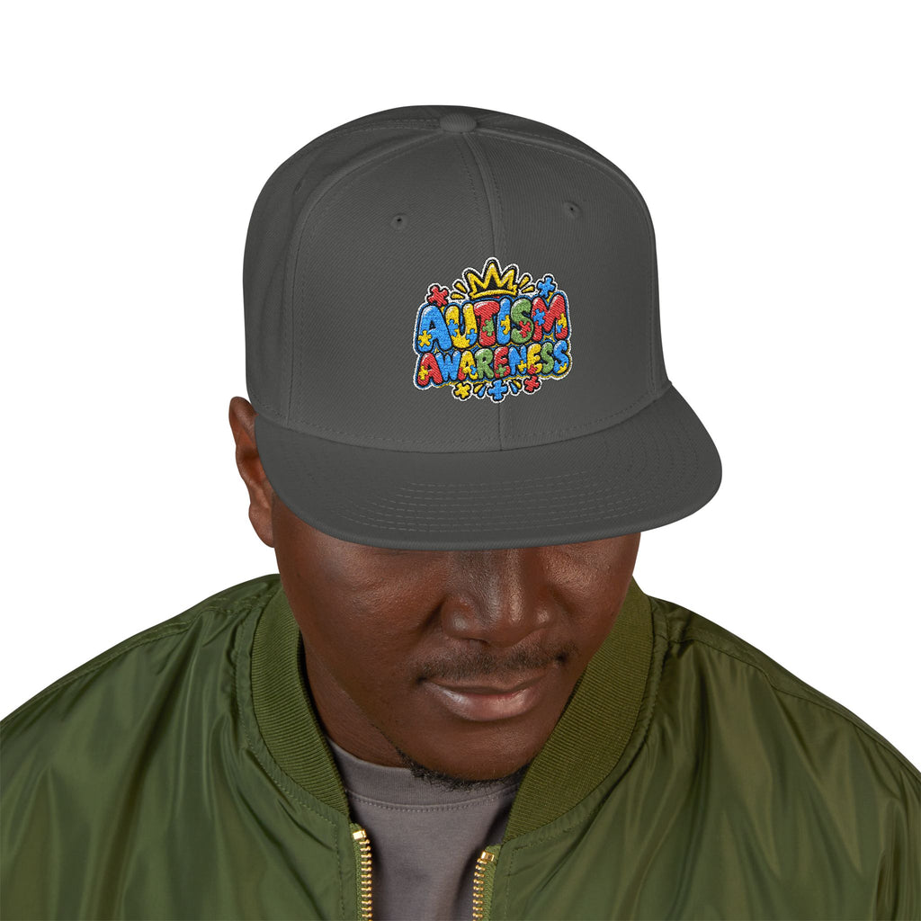 Sensibilisation à l'autisme - Casquette snapback