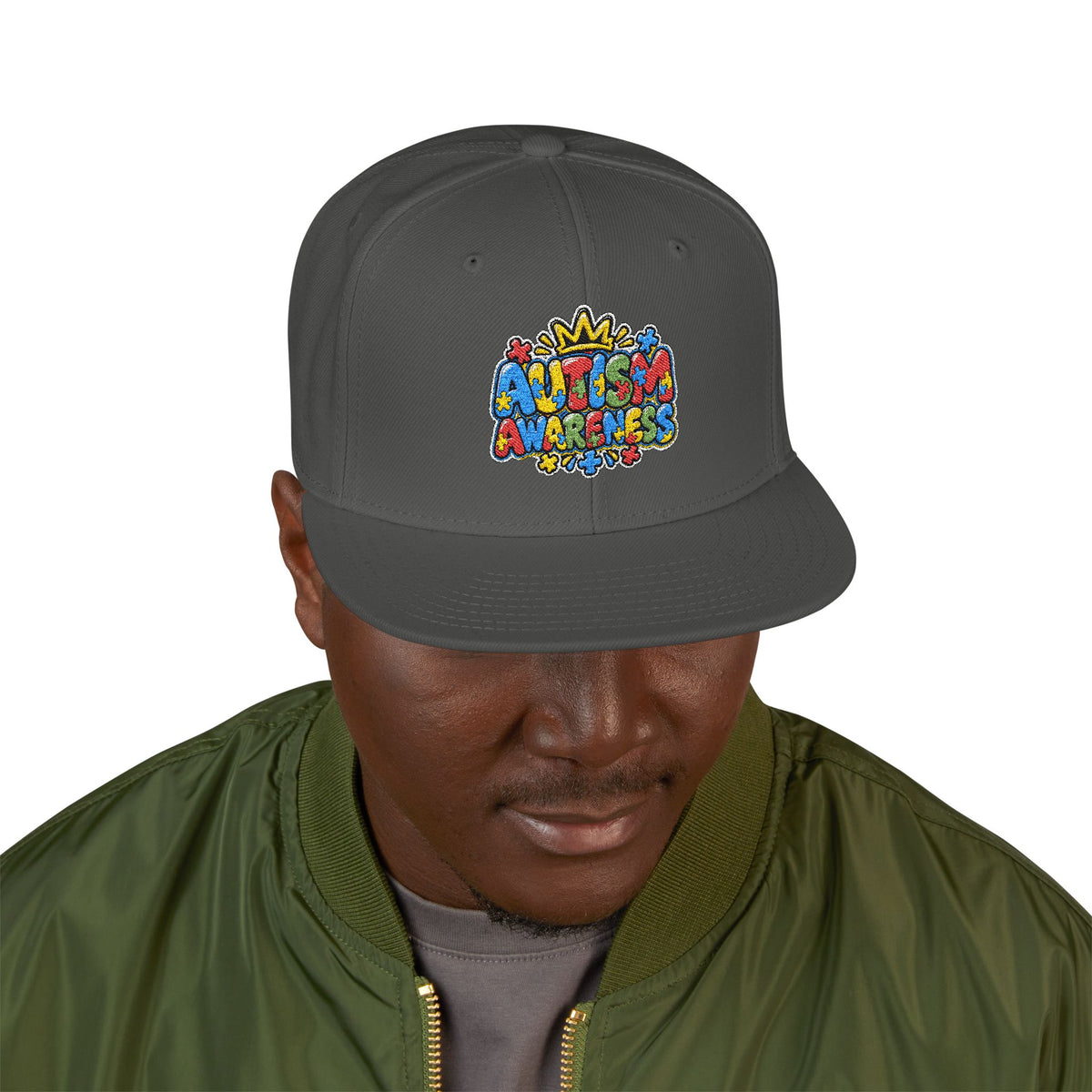 Sensibilisation à l'autisme - Casquette snapback