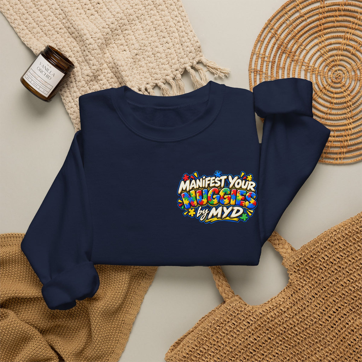 Sweat-shirt « Manifest Your Nuggies » - Maman de fille