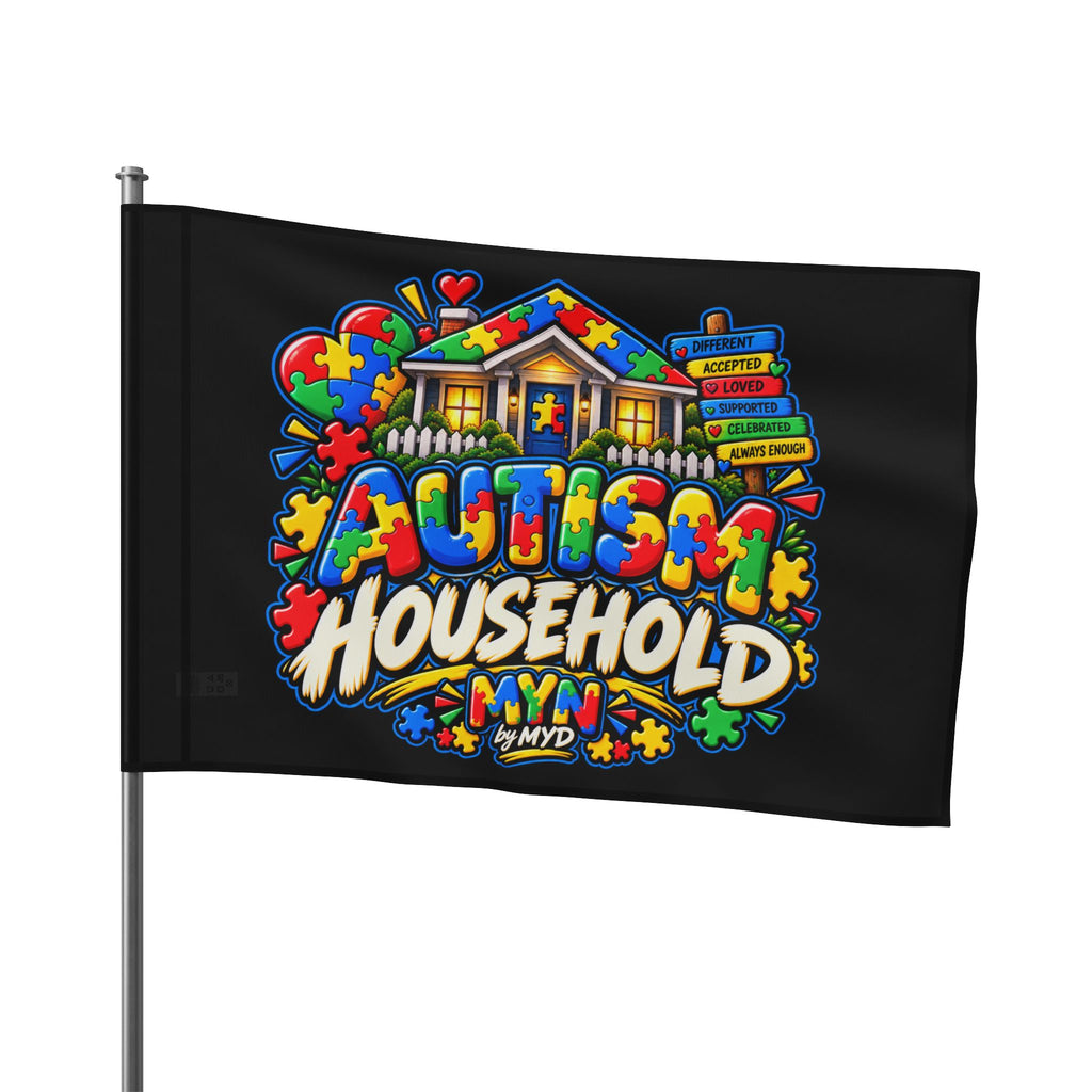 MYN by MYD - Autism Household Flag