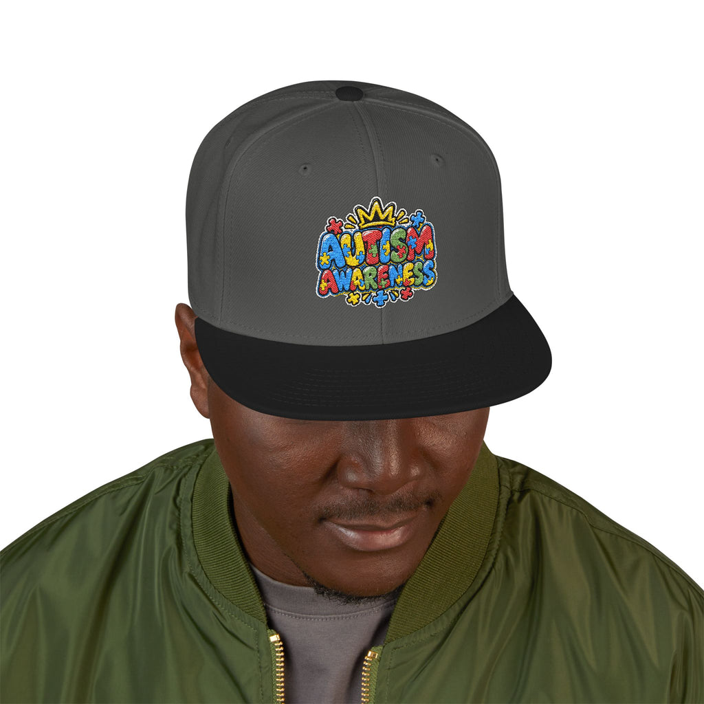 Sensibilisation à l'autisme - Casquette snapback