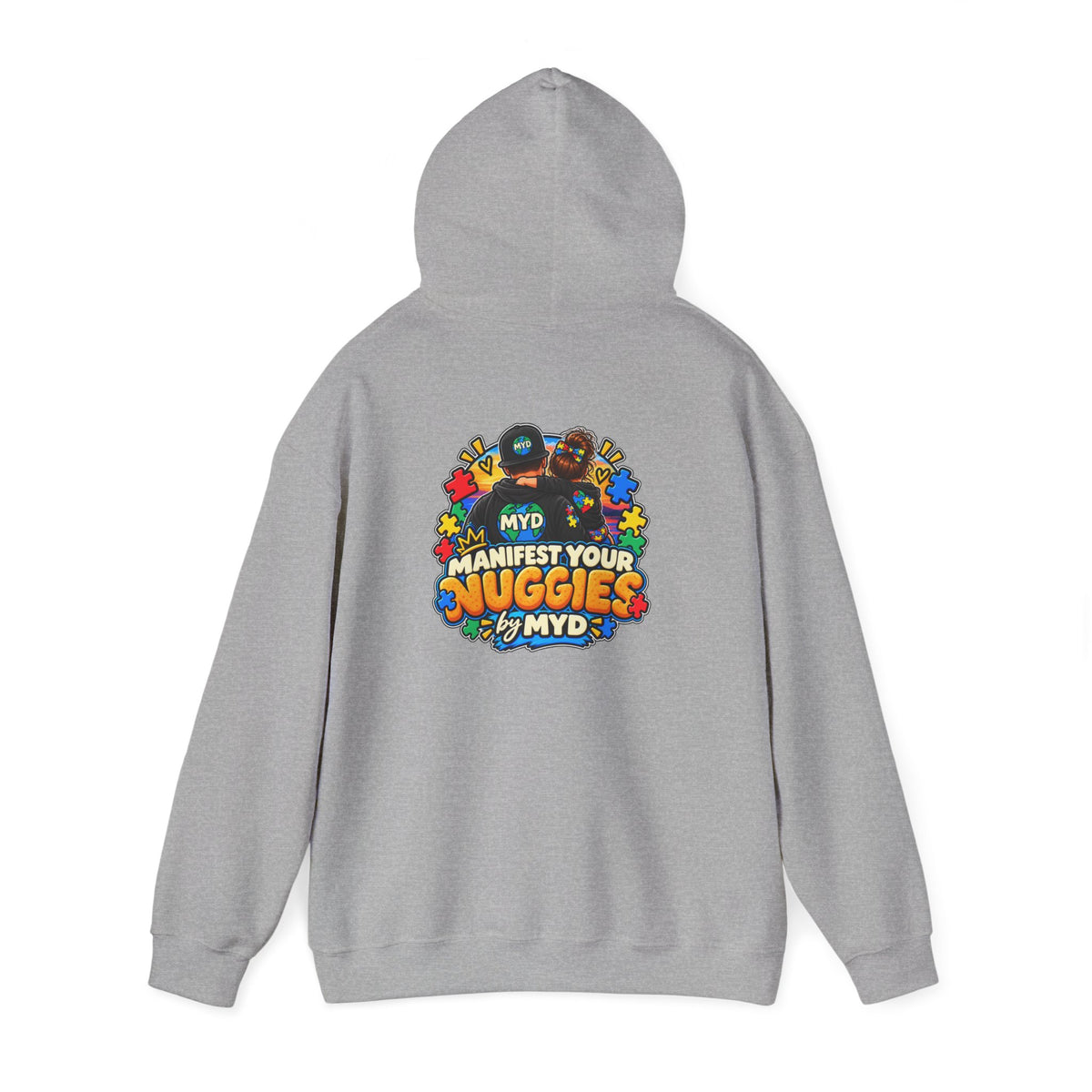 Manifestez vos Nuggies - Sweat à capuche - Papa de fille