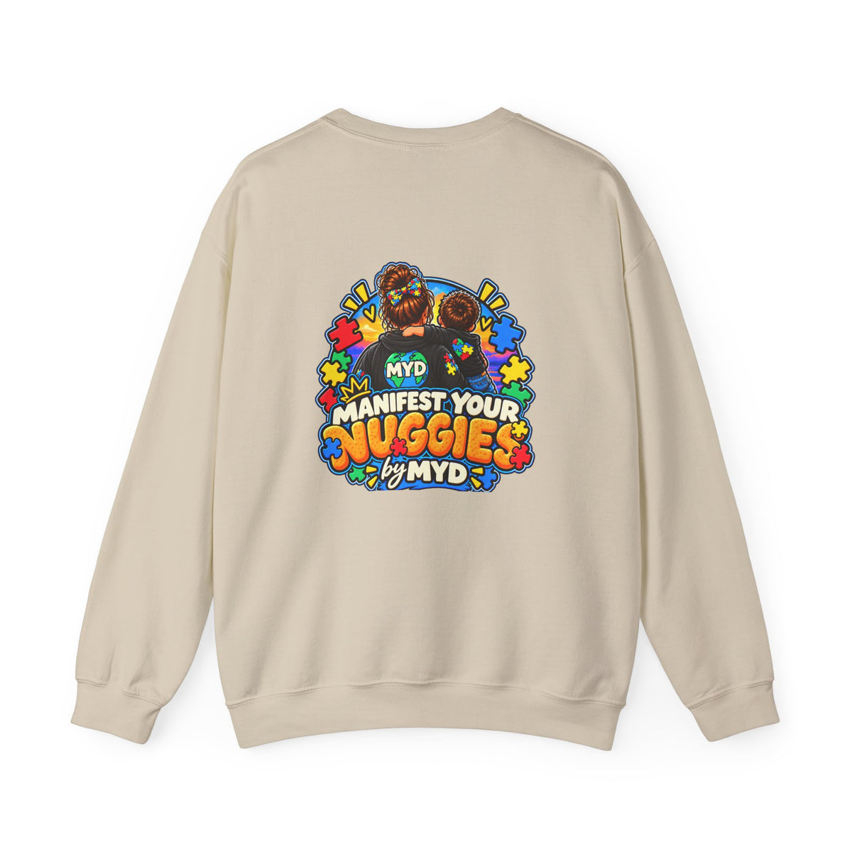 Manifest Your Nuggies - Sweatshirt - Boy Mom