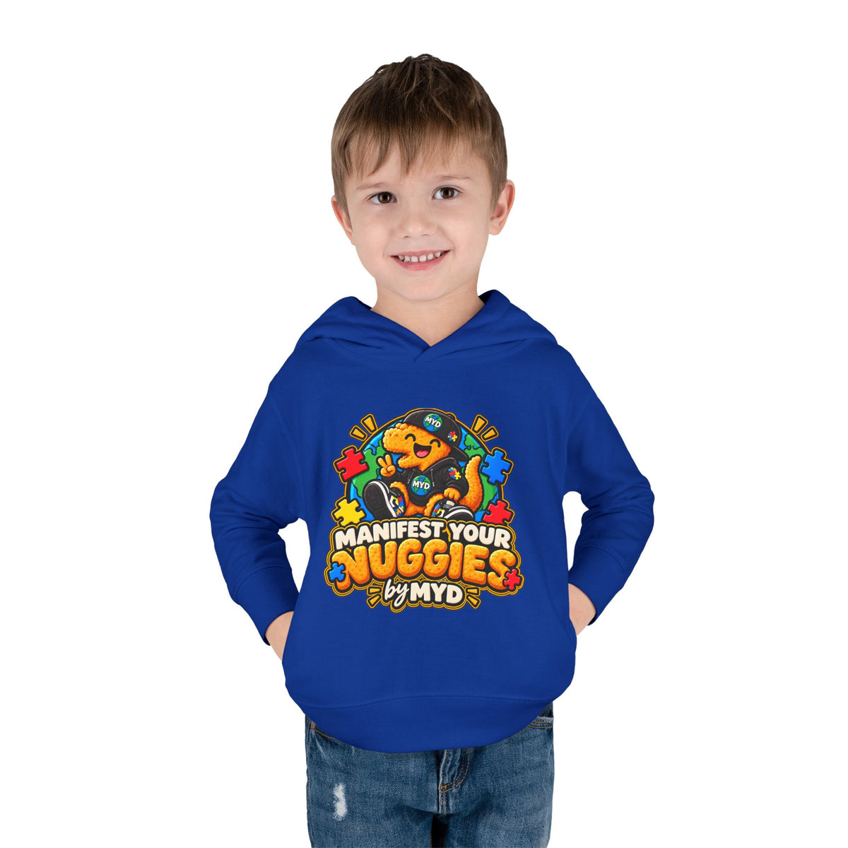 Manifest Your Nuggies - Toddler Hoodie