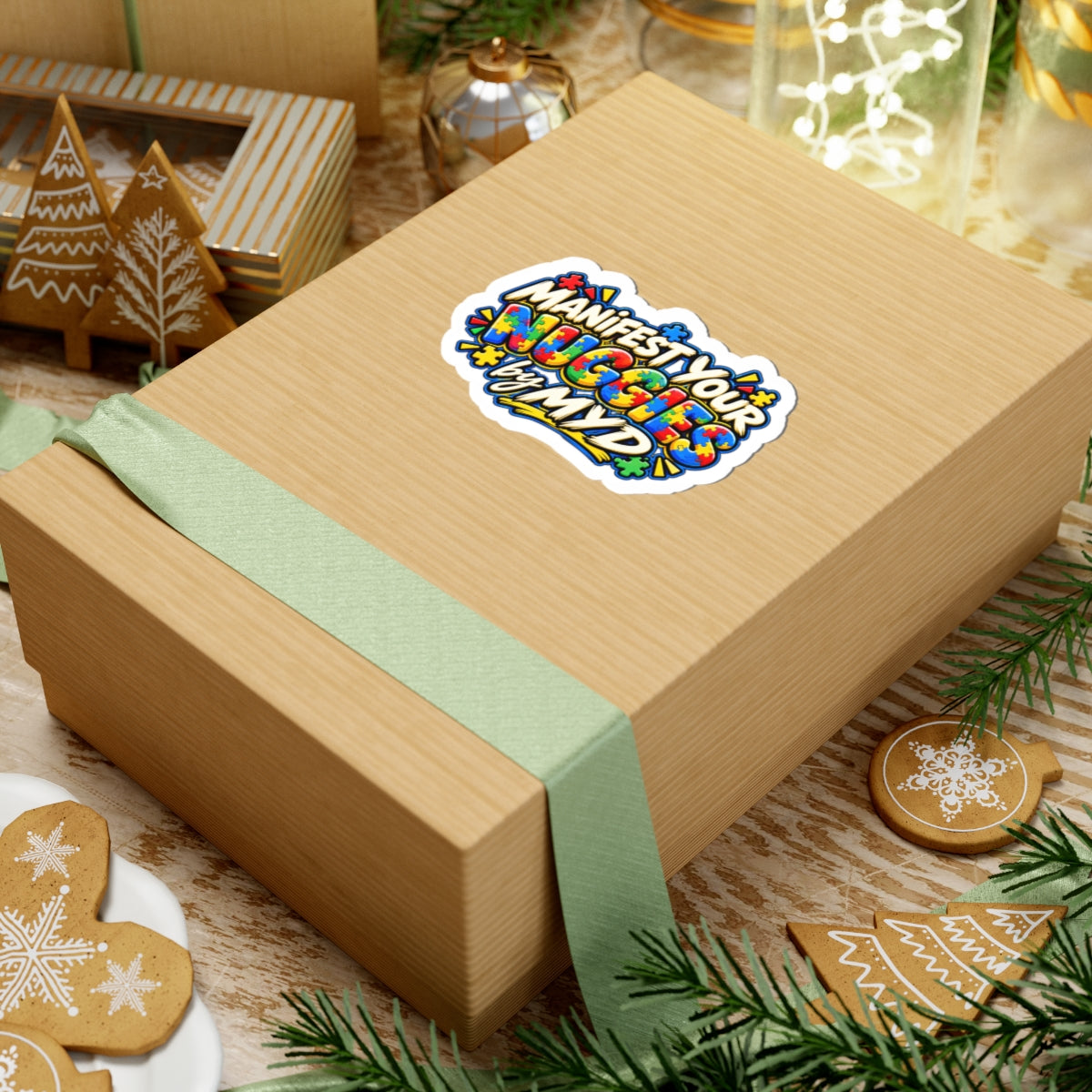 Manifest Your Nuggies - Sticker
