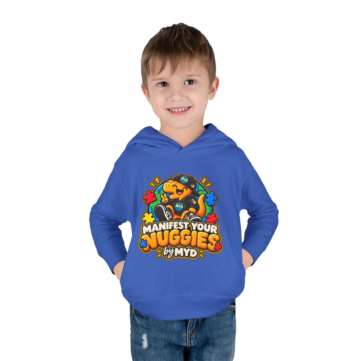 Manifest Your Nuggies - Toddler Hoodie