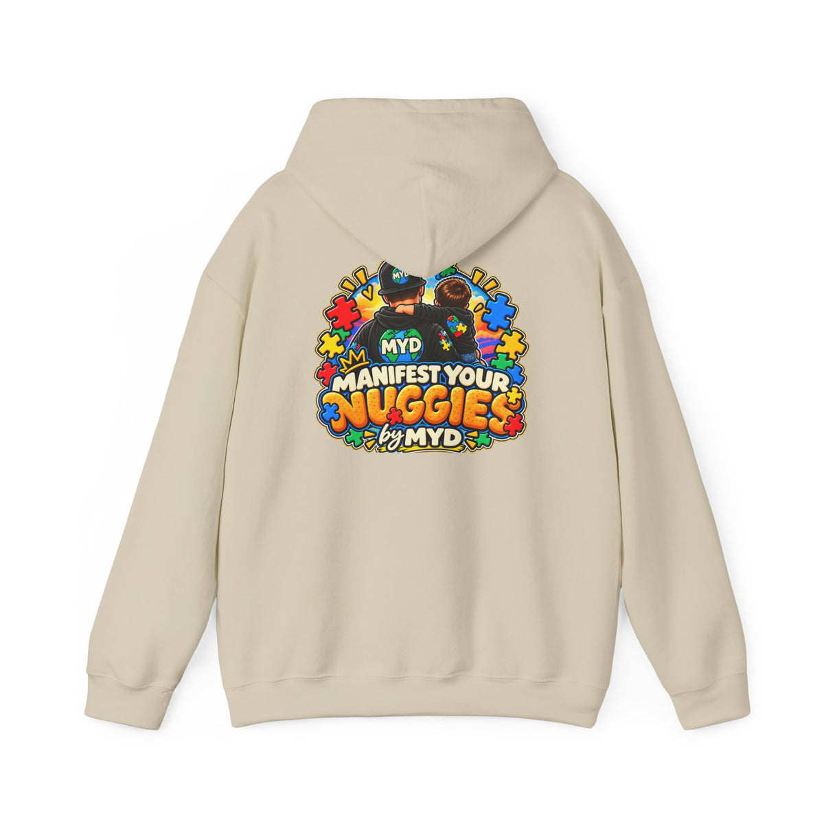 Manifest Your Nuggies - Hoodie - Boy Dad