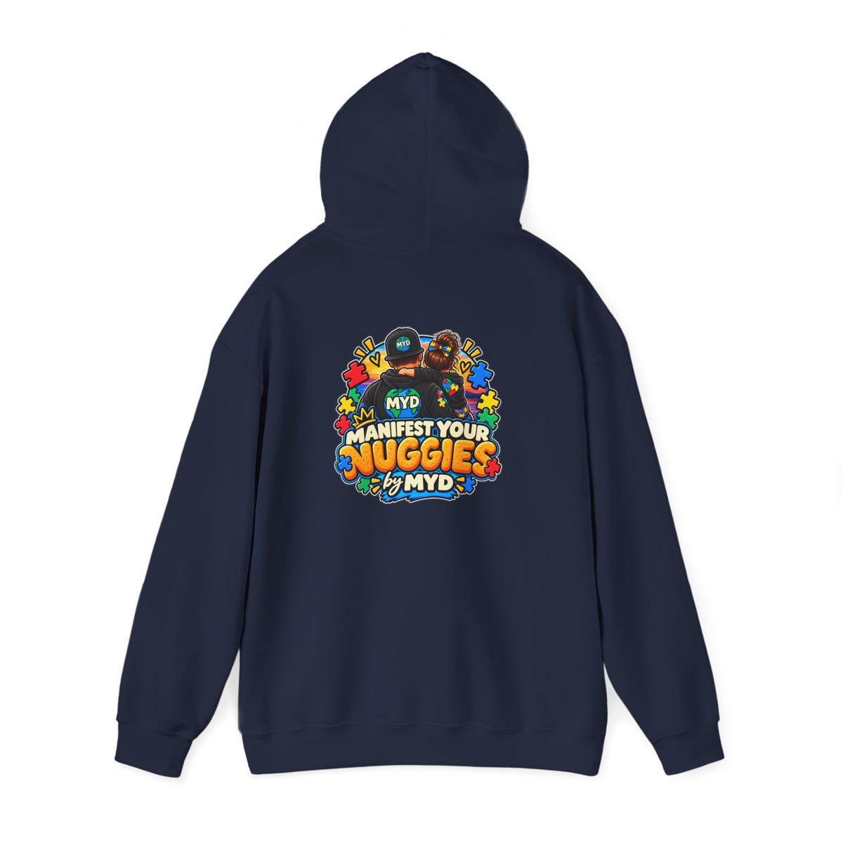 Manifestez vos Nuggies - Sweat à capuche - Papa de fille