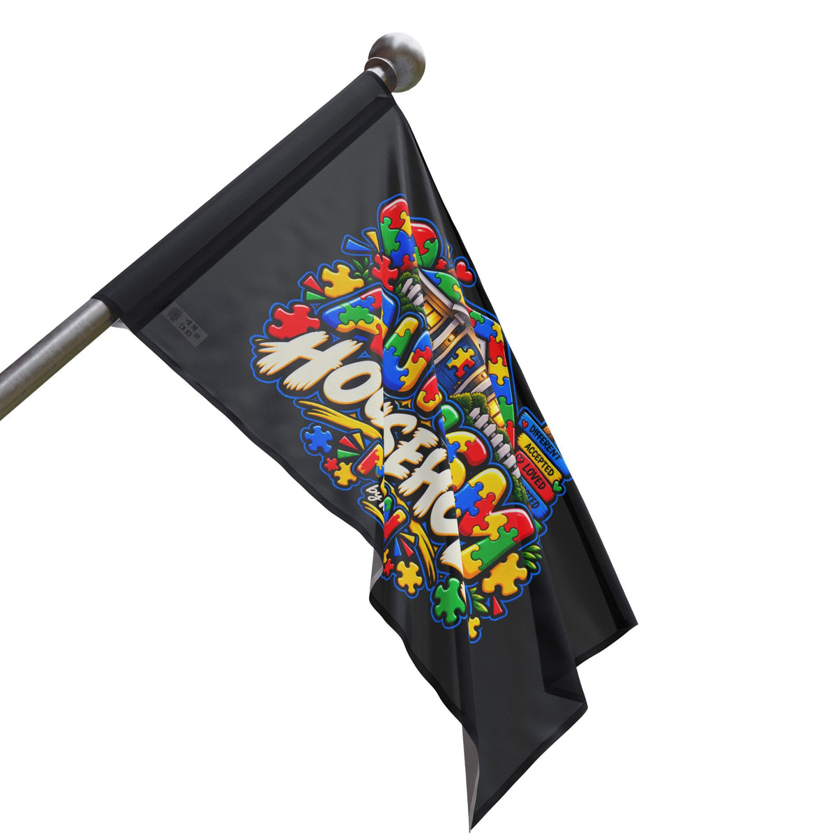 MYN by MYD - Autism Household Flag