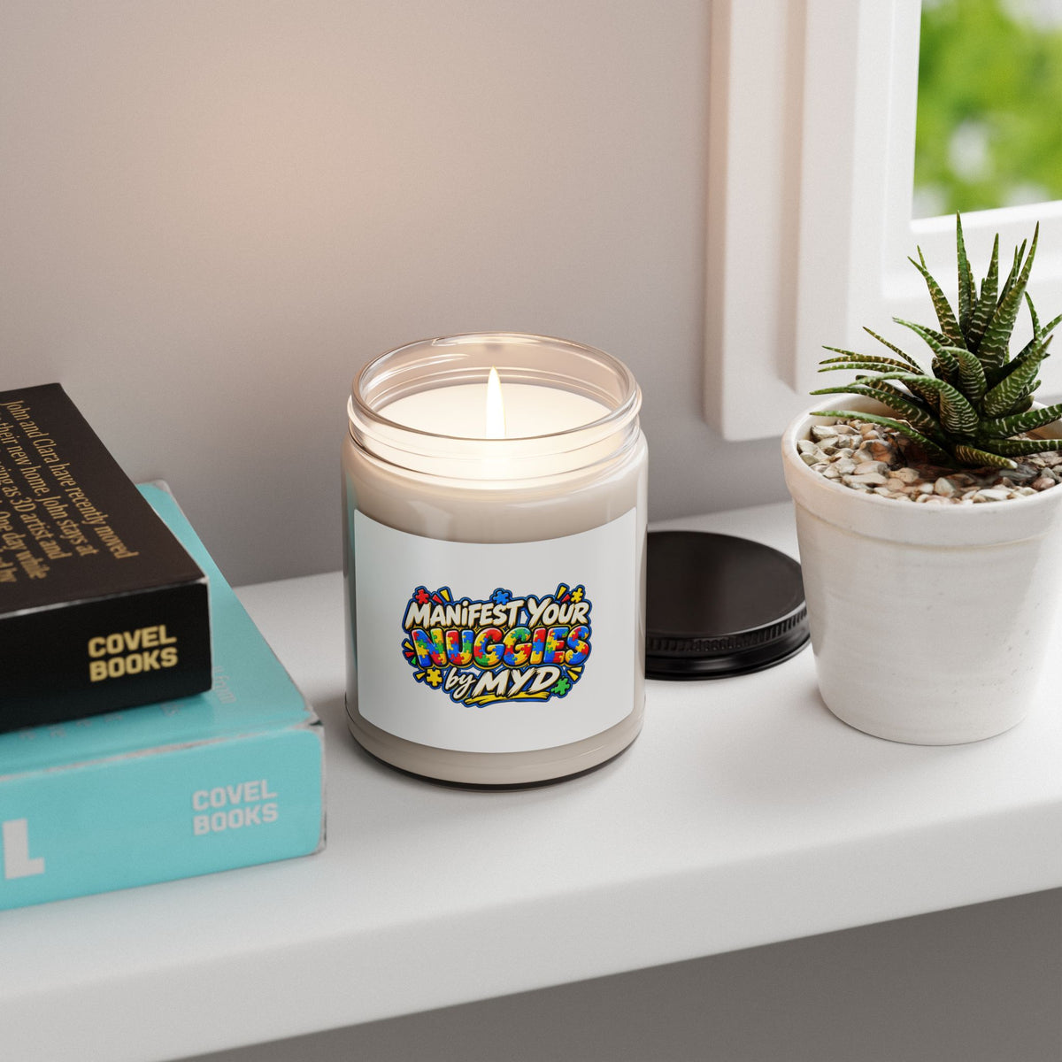 Manifest Your Nuggies - Candle
