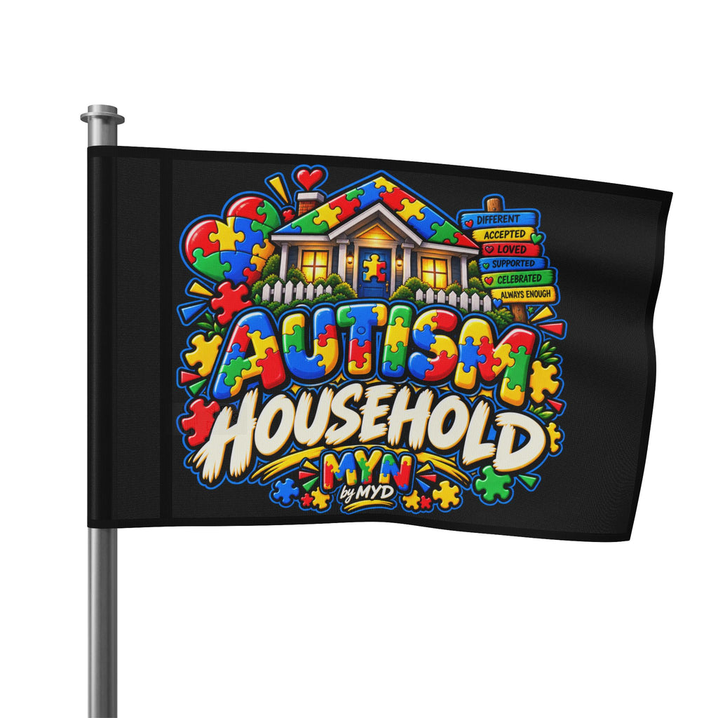 MYN by MYD - Autism Household Flag