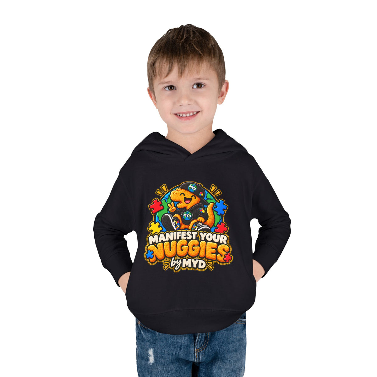 Manifest Your Nuggies - Toddler Hoodie