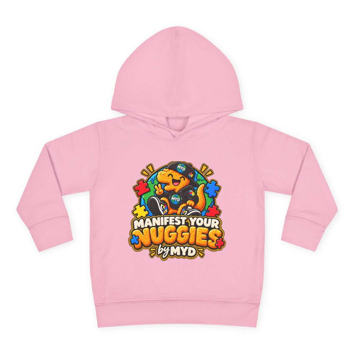 Manifest Your Nuggies - Toddler Hoodie